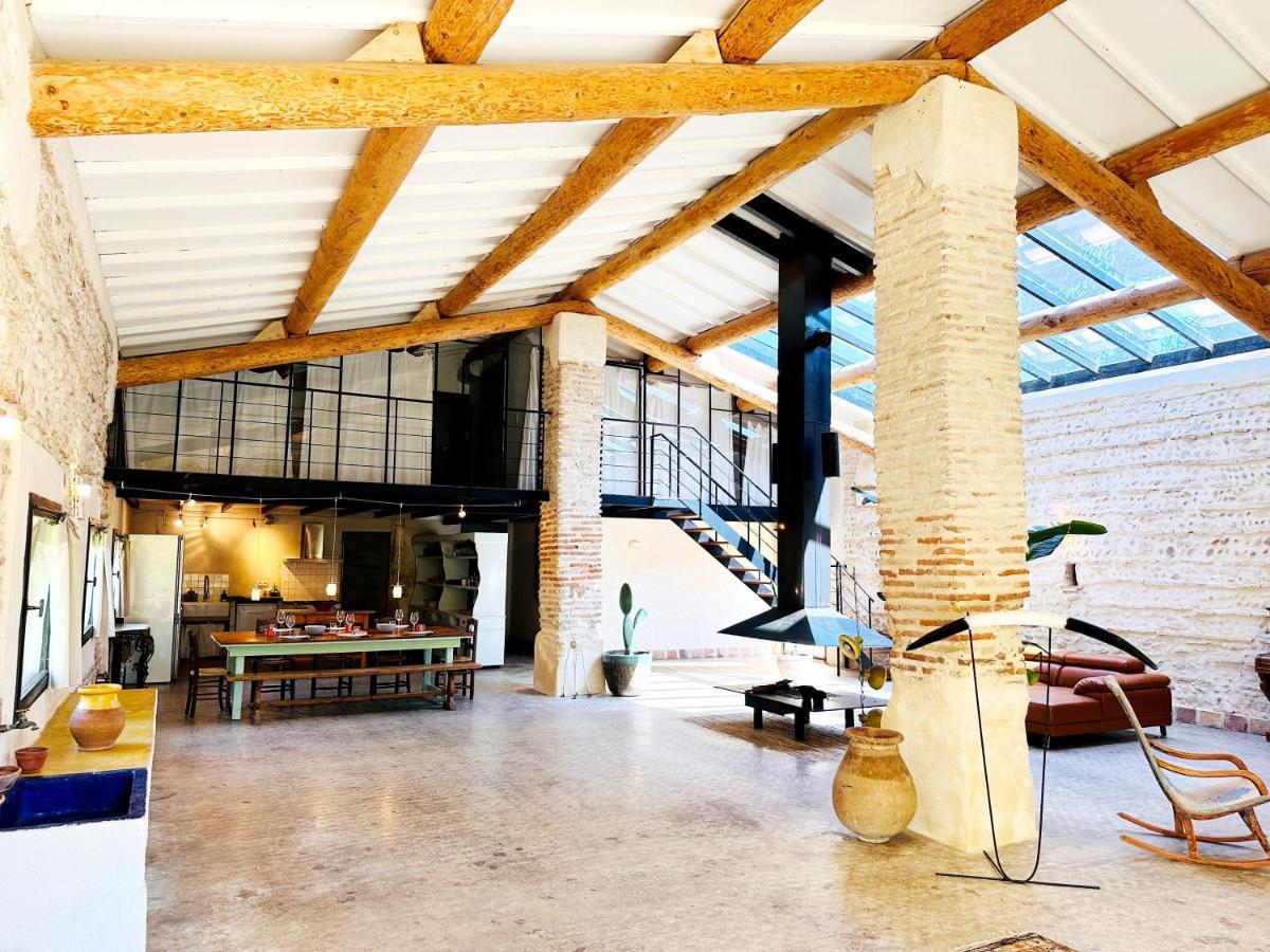 Magnifique Loft - Piscine - Tennis - Babyfoot Nîmes Kültér fotó