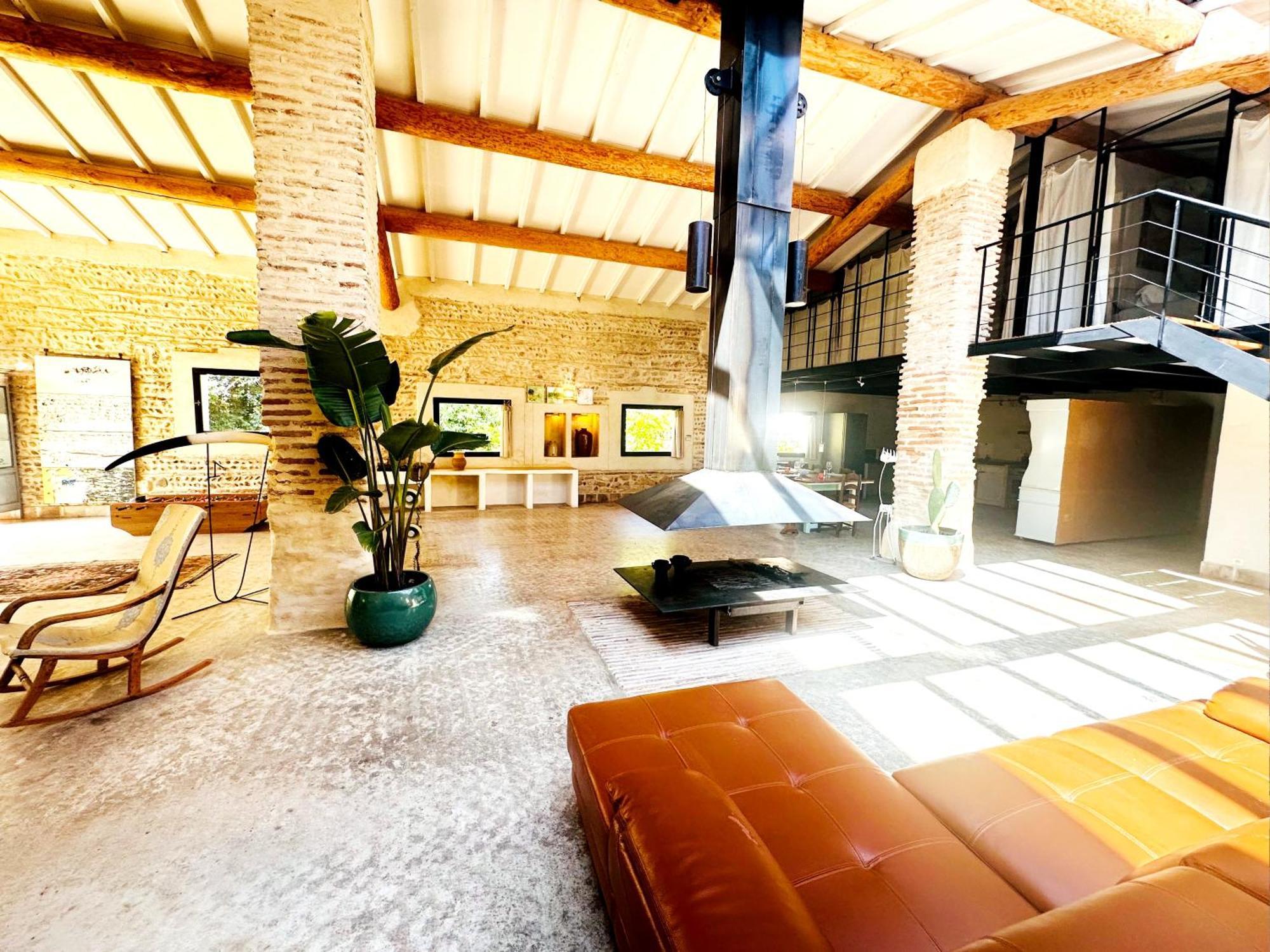 Magnifique Loft - Piscine - Tennis - Babyfoot Nîmes Kültér fotó