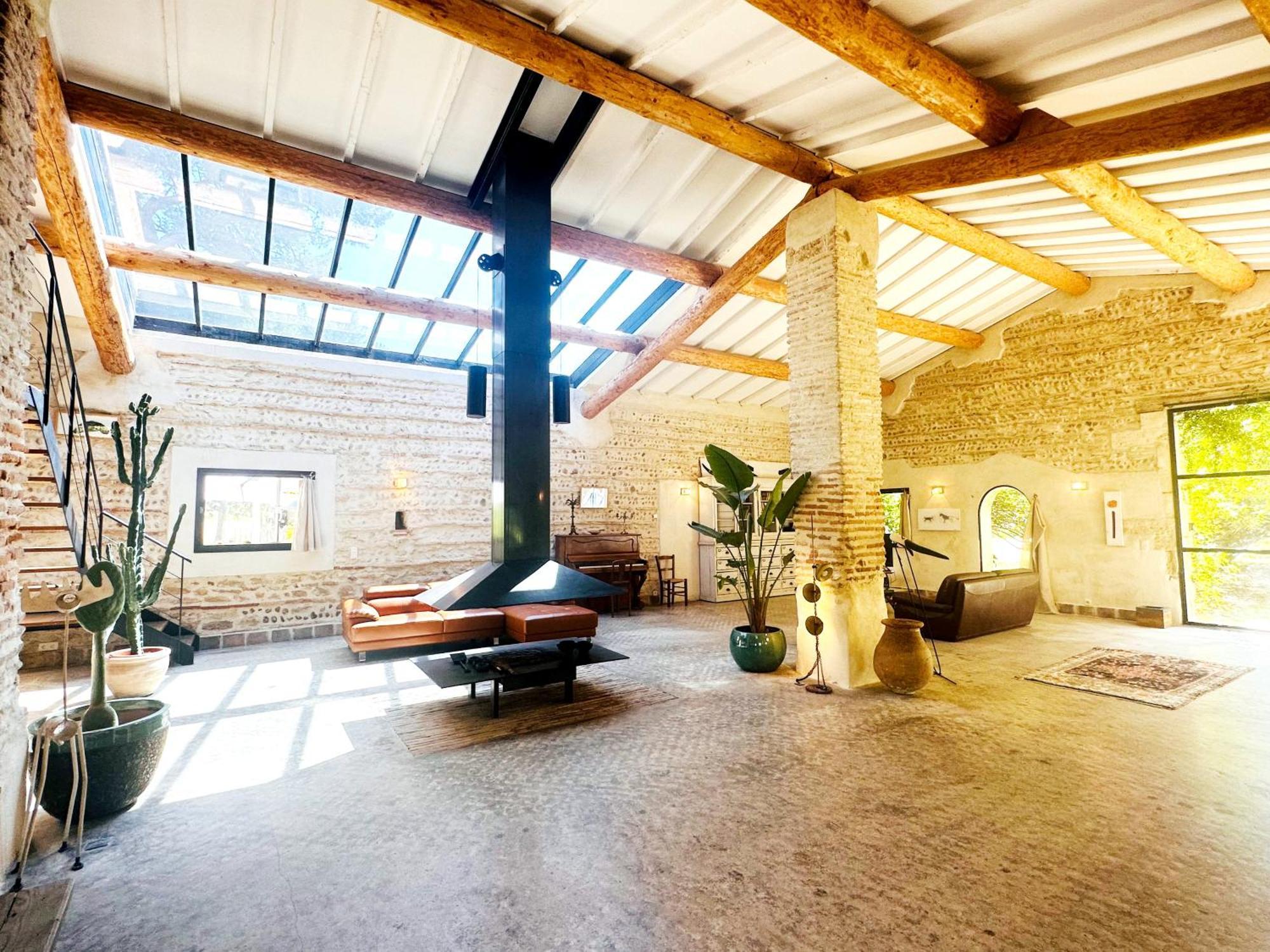Magnifique Loft - Piscine - Tennis - Babyfoot Nîmes Kültér fotó