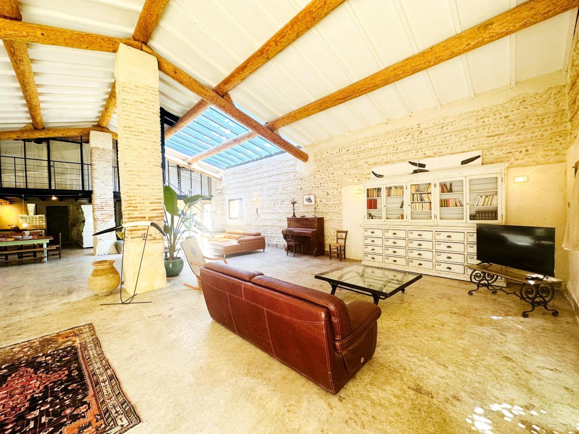 Magnifique Loft - Piscine - Tennis - Babyfoot Nîmes Kültér fotó